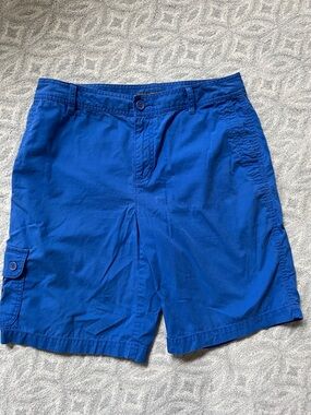 Liz Claiborne Women’s Royal Blue Cargo Shorts